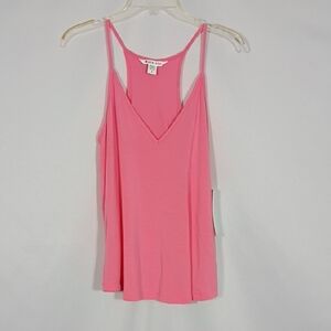 NWT Athleta Pink Nighttime Bliss Sleep Cami Women's Size Small V-neck